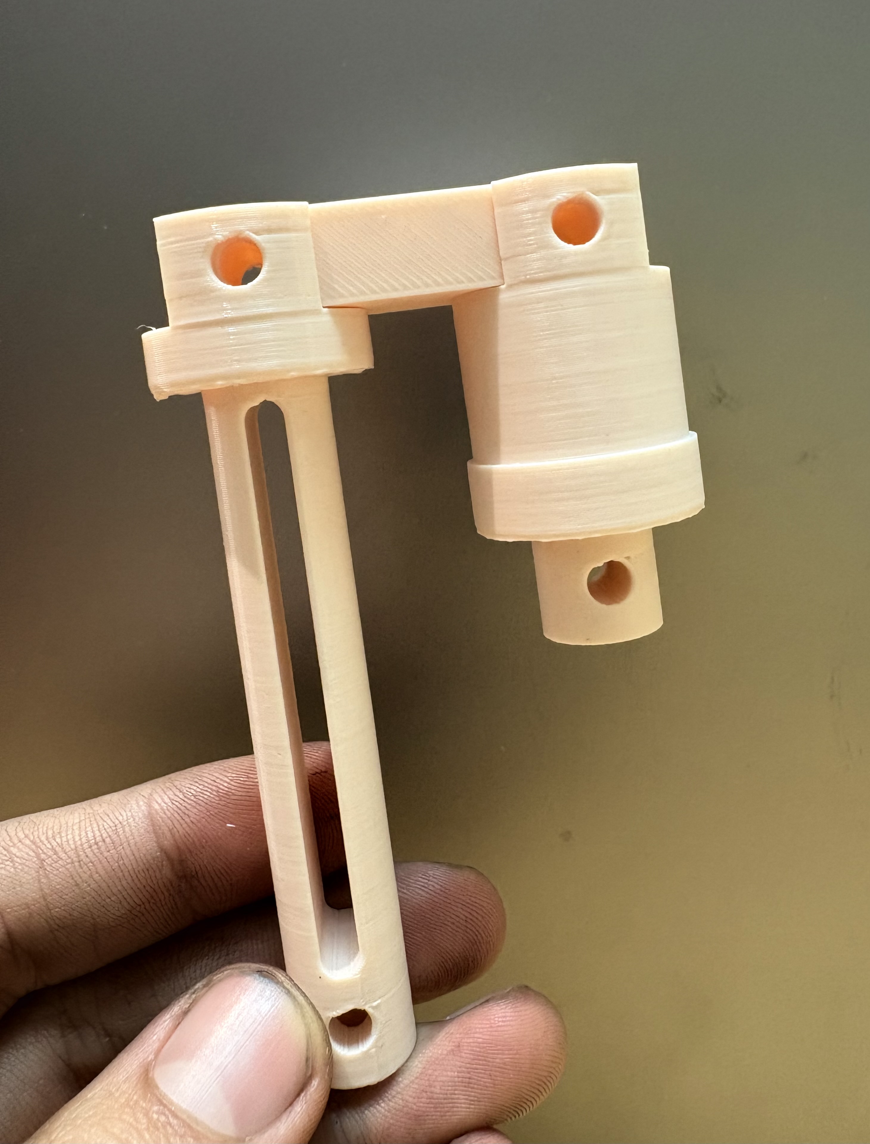 Bastón — 3D-printed mechanism prototype